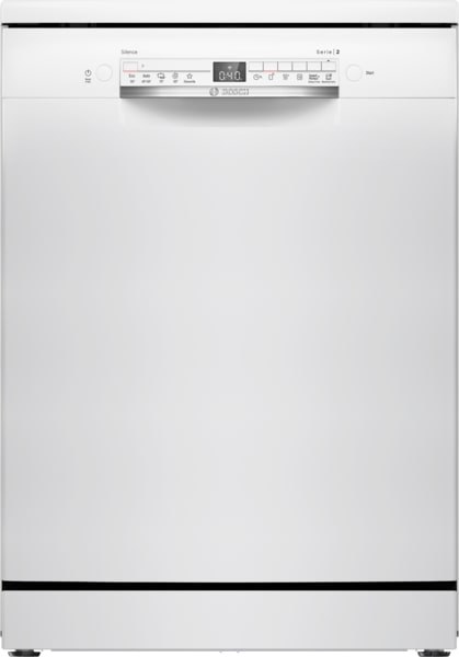 Dishwasher Bosch Upright Serie 2 SMS2HTW06E White 13 Systems Made in Poland