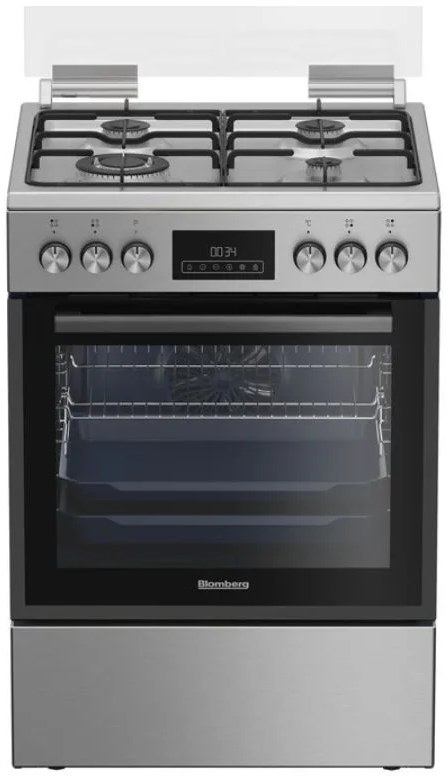 Combined Gas Cooker Blomberg Stainless Steel 65 L HGN8435X