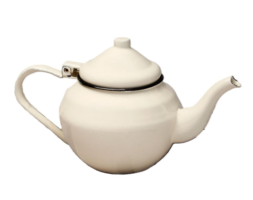 Enamel Cream Kettle DELICIOUS 1L