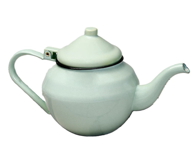 Enamel Green Kettle DELICIOUS Mint 1L
