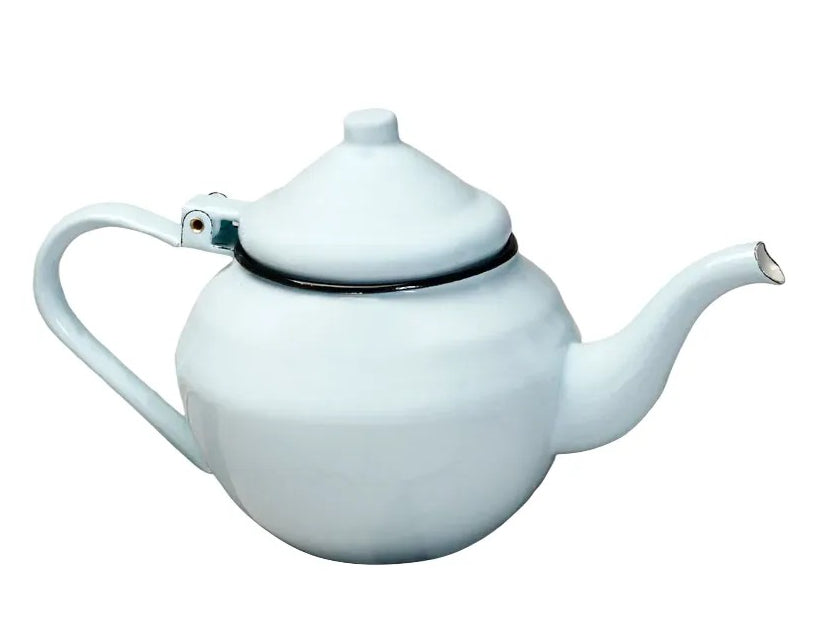 Enamel Light Blue Kettle DELICIOUS 1.4L