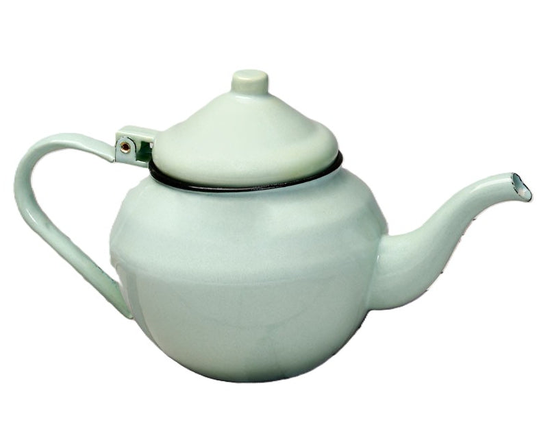 Enamel Green Kettle DELICIOUS Mint 1.4L