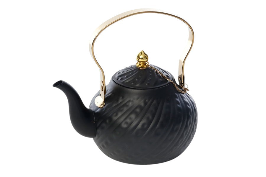 Black Kettle Stainless Steel 1.4L Gold