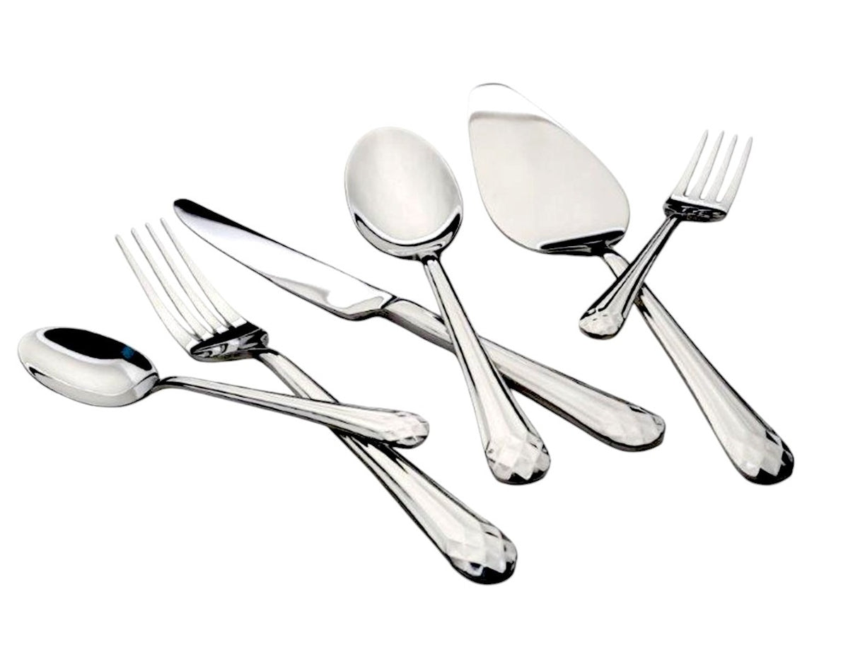 Cutlery Set 61 Pieces Hive Stainless Steel 18/10 Glossy