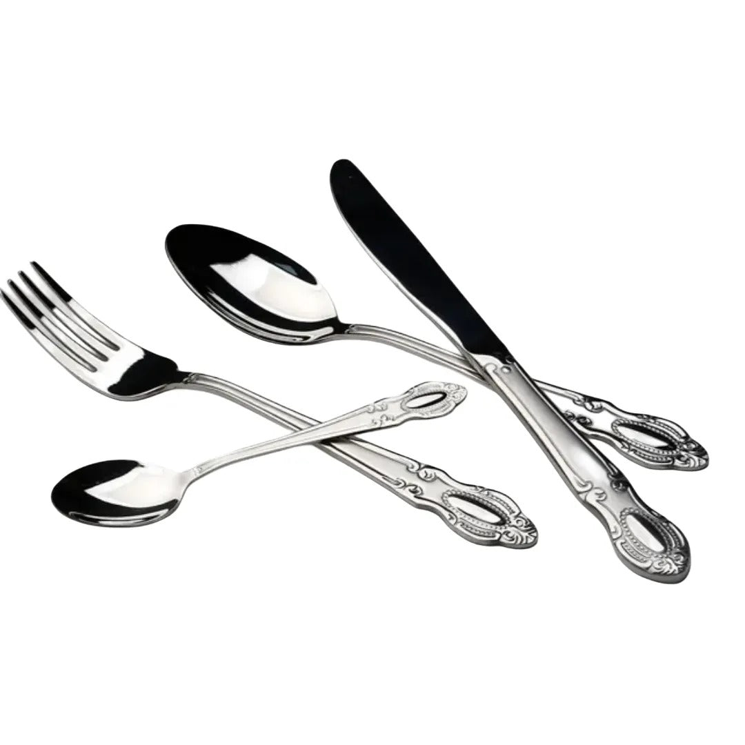 Cutlery Set 72 Pieces Stainless Steel + Matte MULINI 18/10INOX304