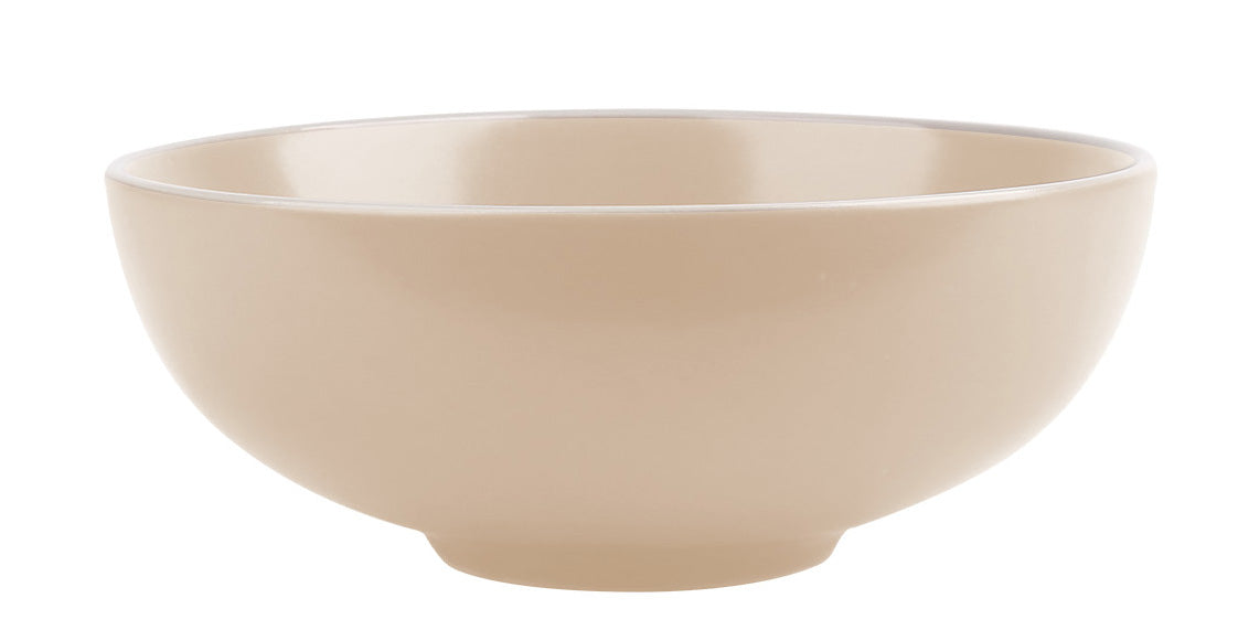 Ceramic Beige Soup Bowl 15cm