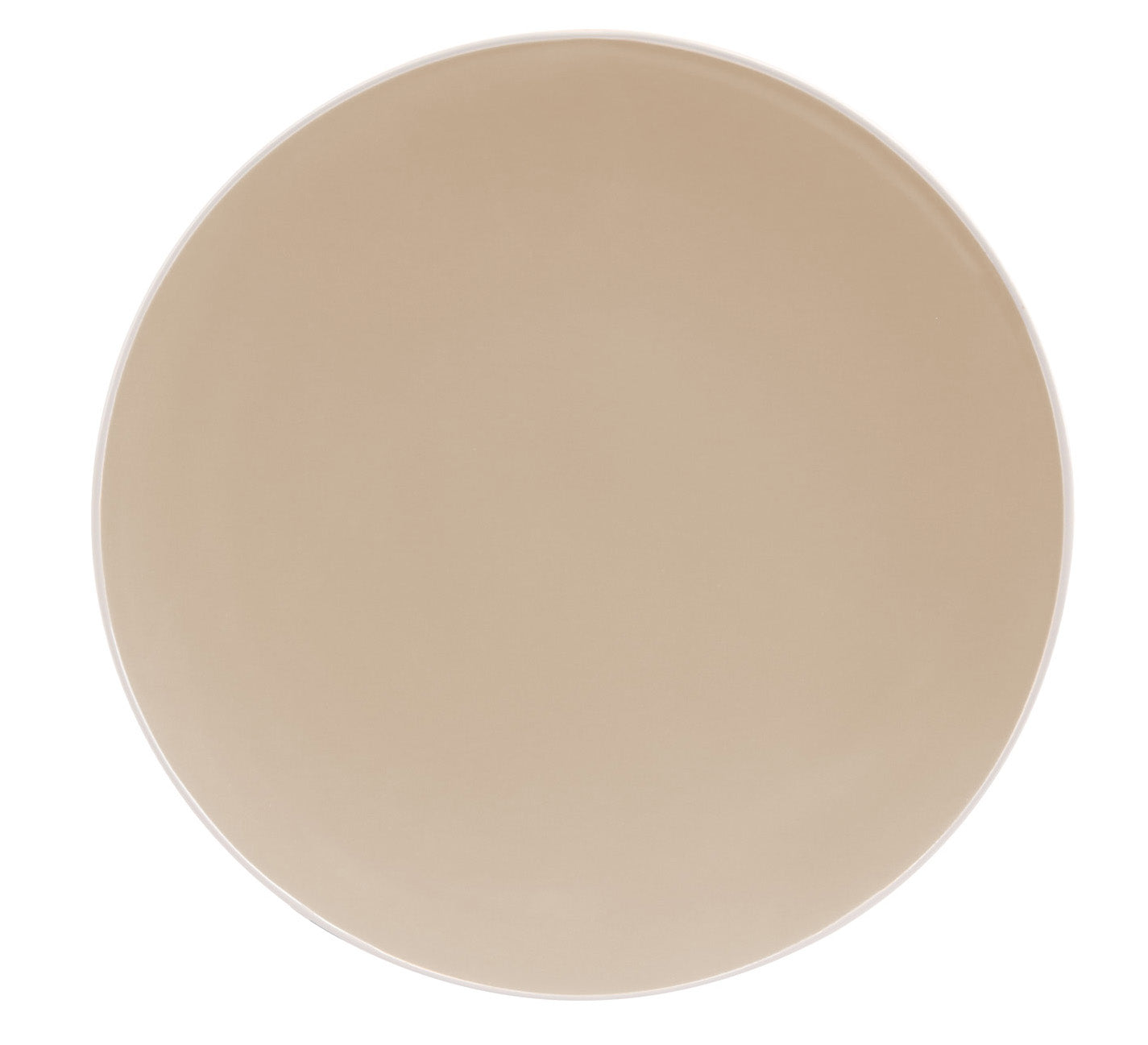 Serving Ceramic Plate Appetizer 20cm Beige
