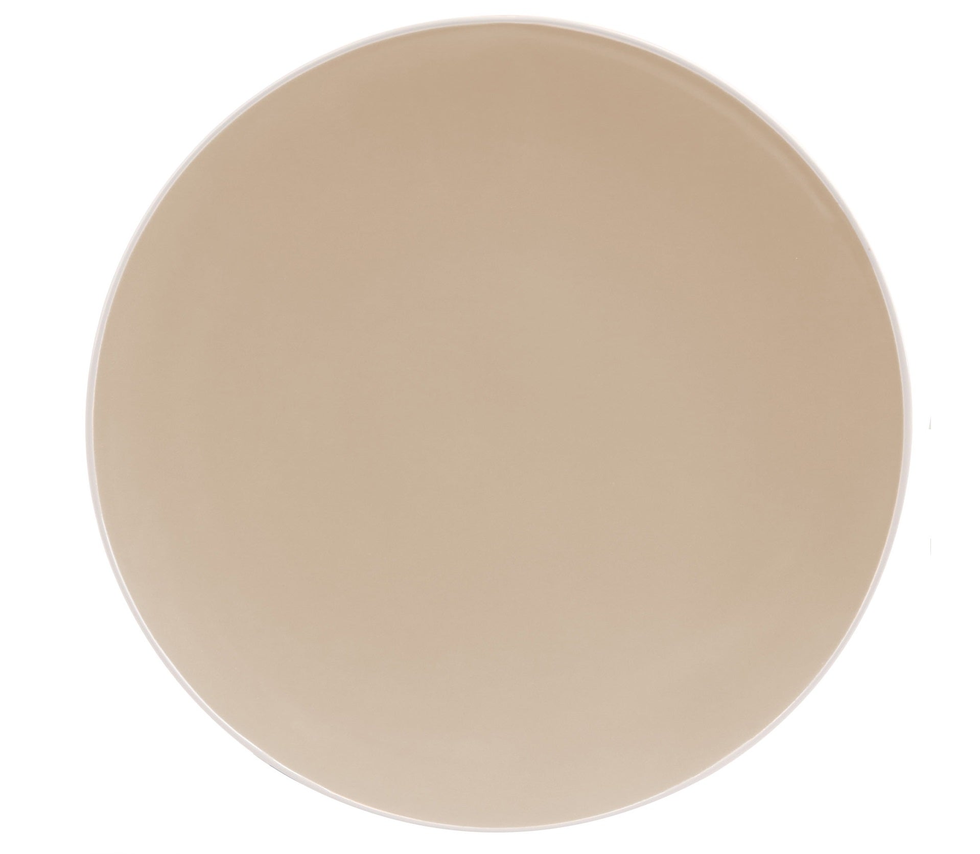 Serving Ceramic Plate Dinner 26cm Beige