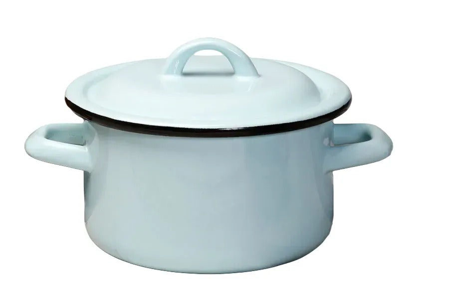 Enamel Pot Tall 2.5L Diameter 18cm DreamChef Delicious