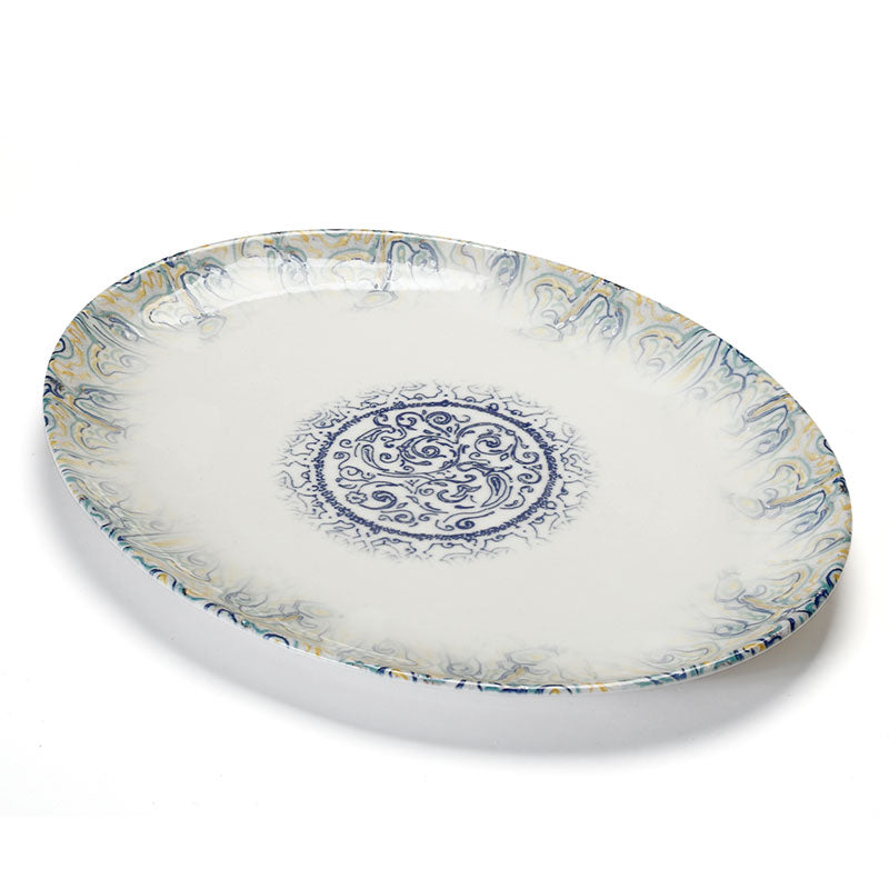 Porcelain Plate Oval 36X28cm