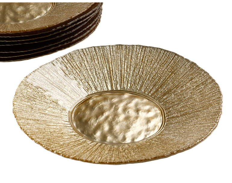 Gold Cake Plate 21cm in Glossy OperaGoldShiny OperaGold