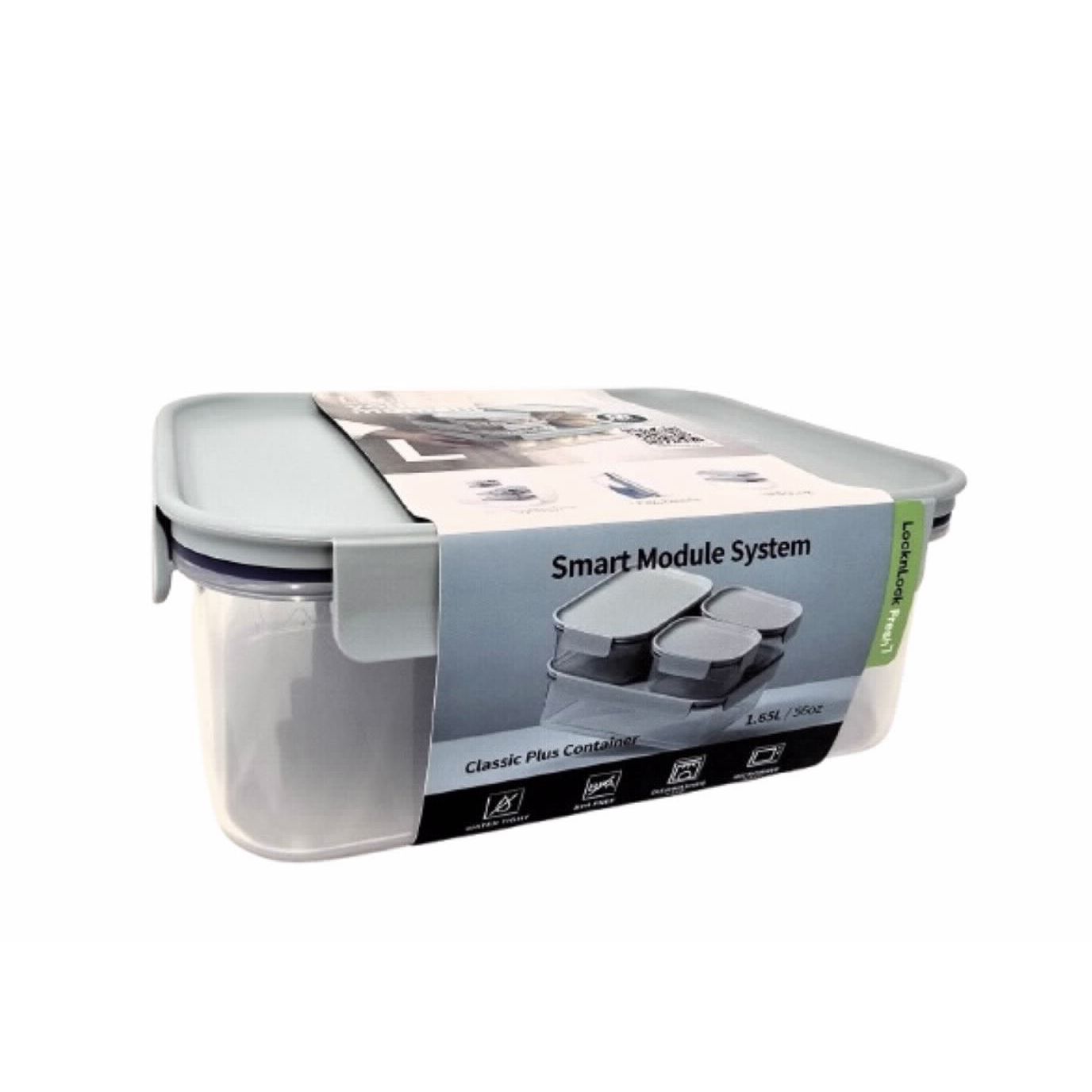 Storage Box 1.65L Lid Mint Series Classic Plus 221x170x84 mm L&L