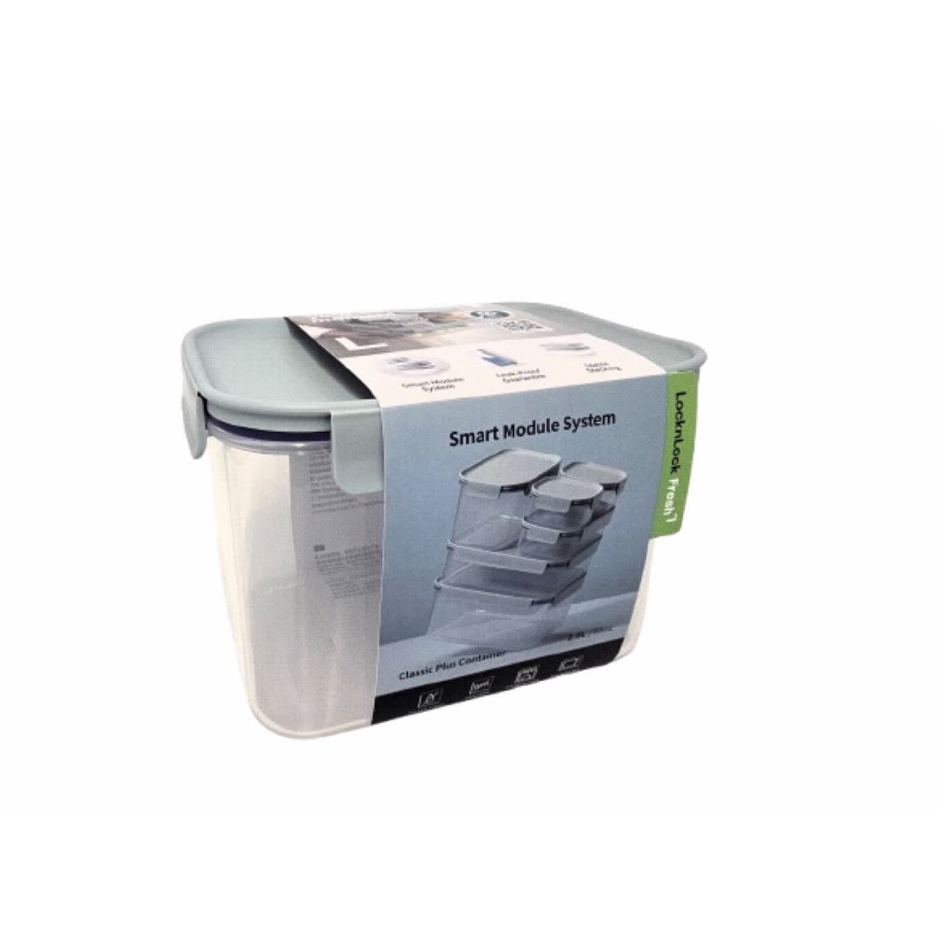 Storage Box 2L Lid Mint Series Classic Plus 193x141x129 mm L&L