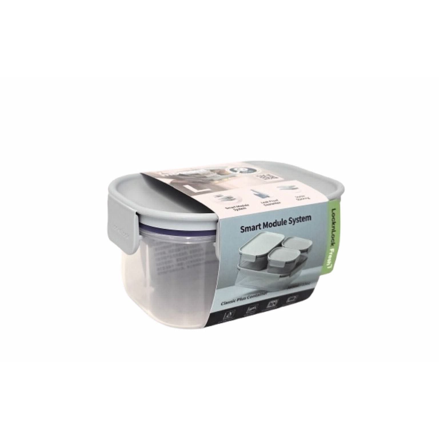 Storage Box 385ml Lid Mint Series Classic Plus 138x99x67L&L mm