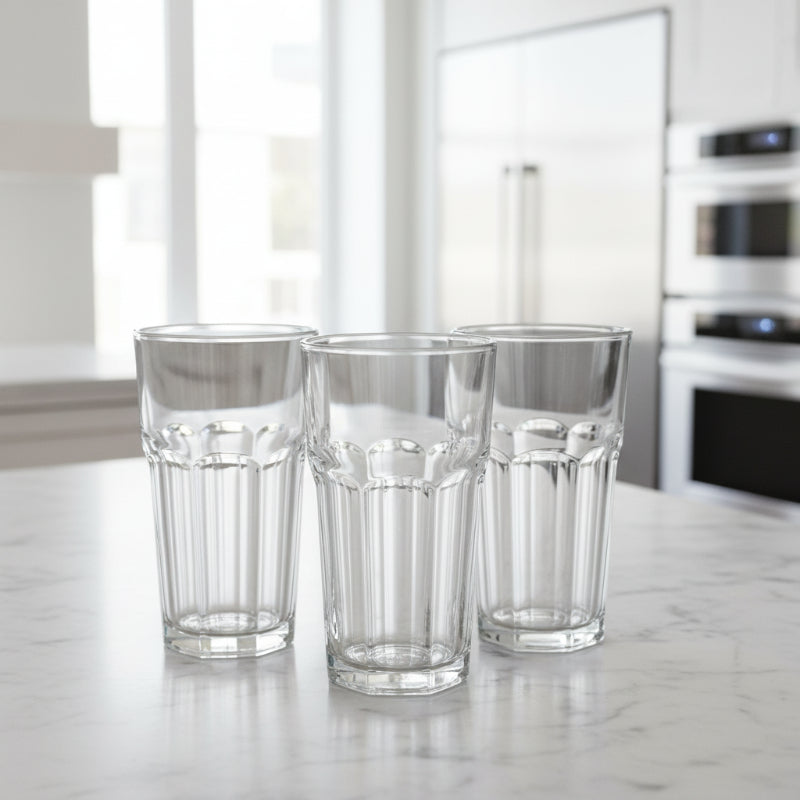 Glass 3 Units Cups 350ml