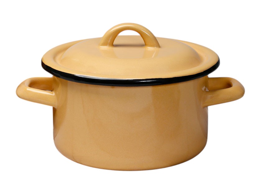 Enamel Pot Tall 4.5L Diameter 22cm DreamChef Delicious