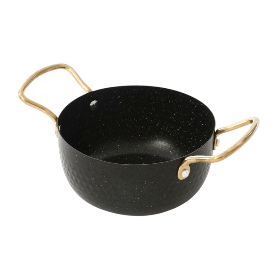 Serving Black Pot Stainless Steel 1.2L DreamChef