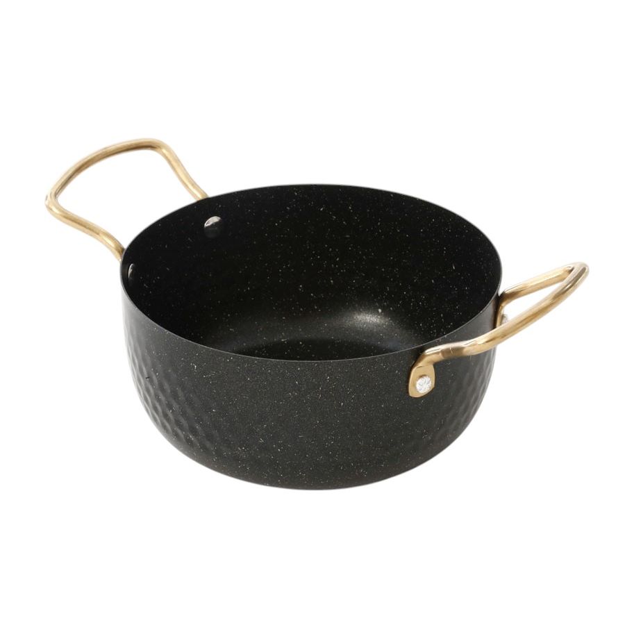 Serving Black Pot Stainless Steel 1.6L DreamChef