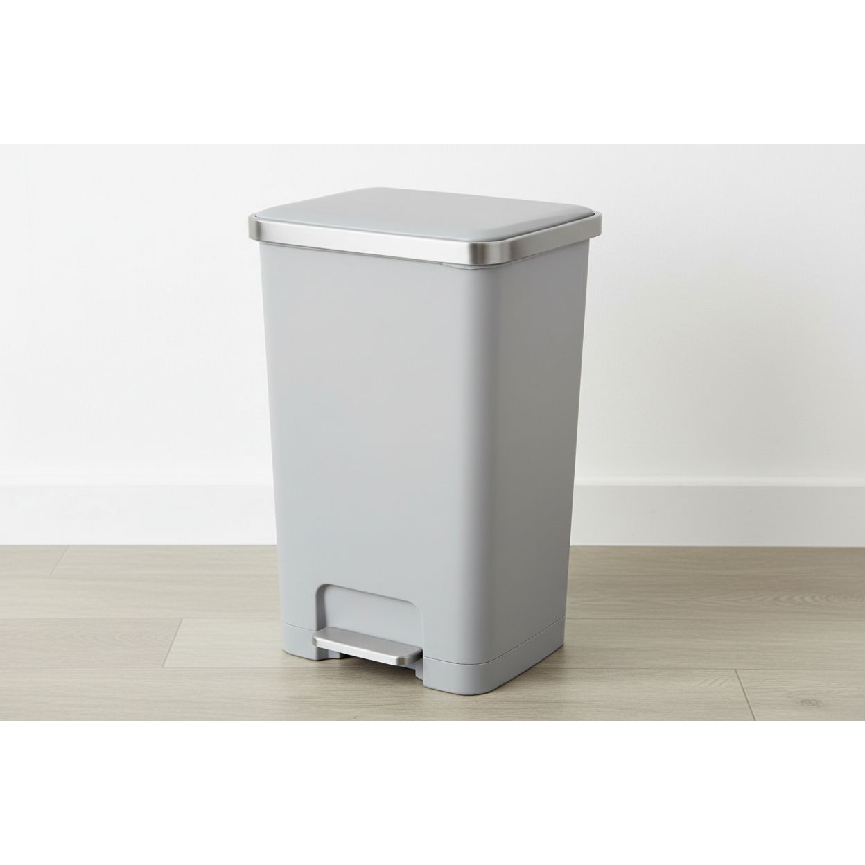 Pedal Kitchen Trash Bin 45L HANNA BASIC Grey