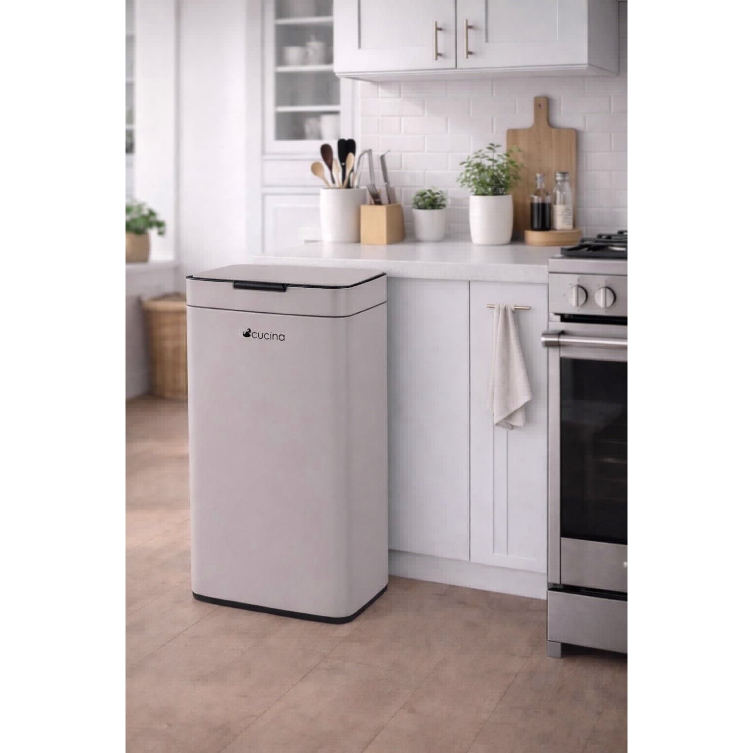 Kitchen Trash Bin 40L DIN Sahara