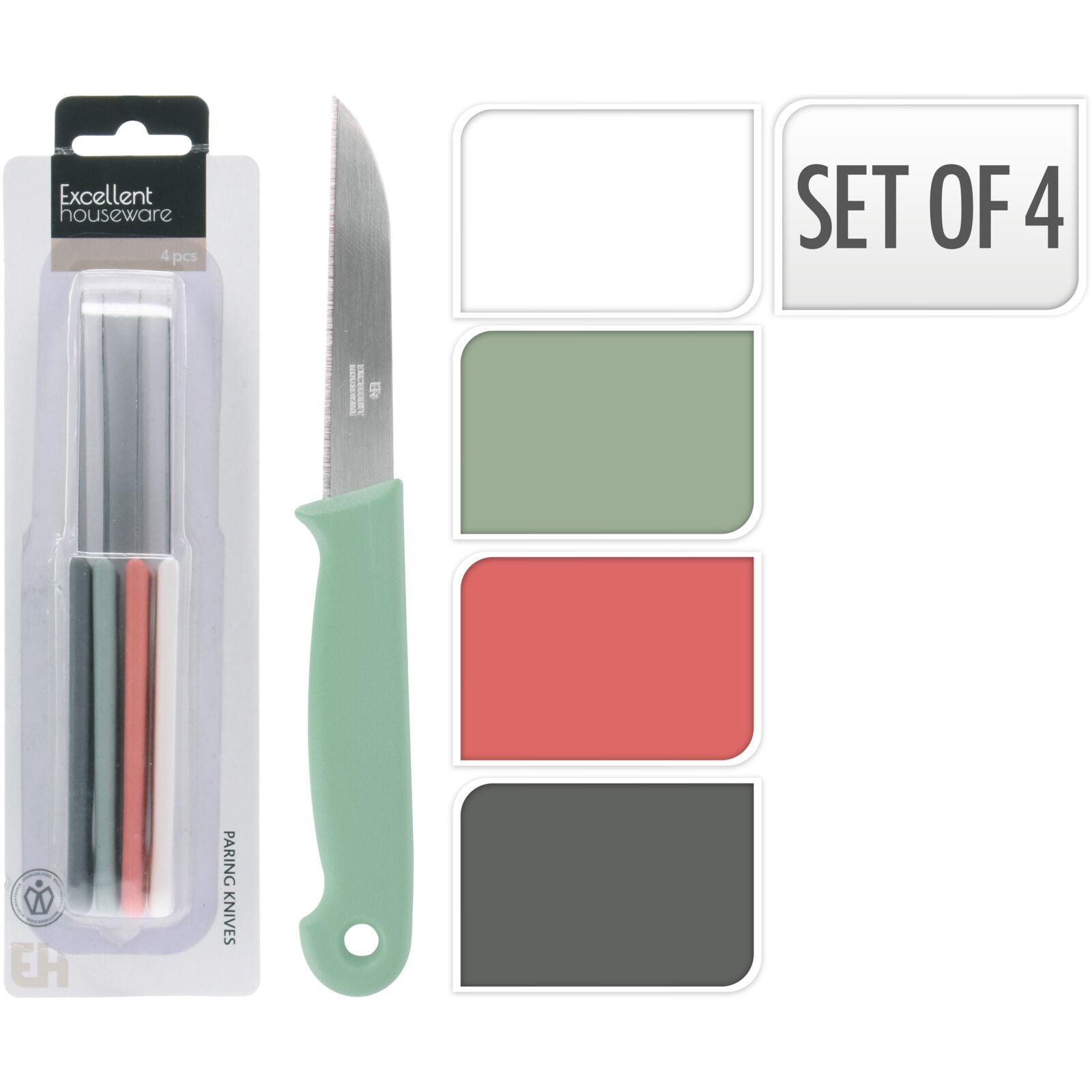 Set 4 Paring Knives