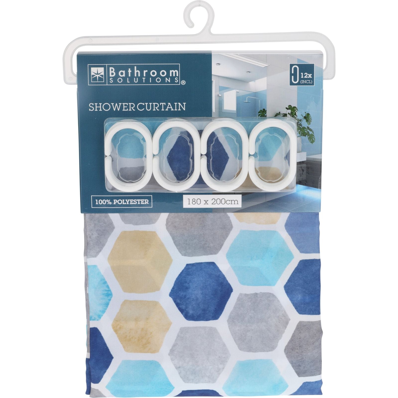 Colorful Shower Curtain 180*200cm