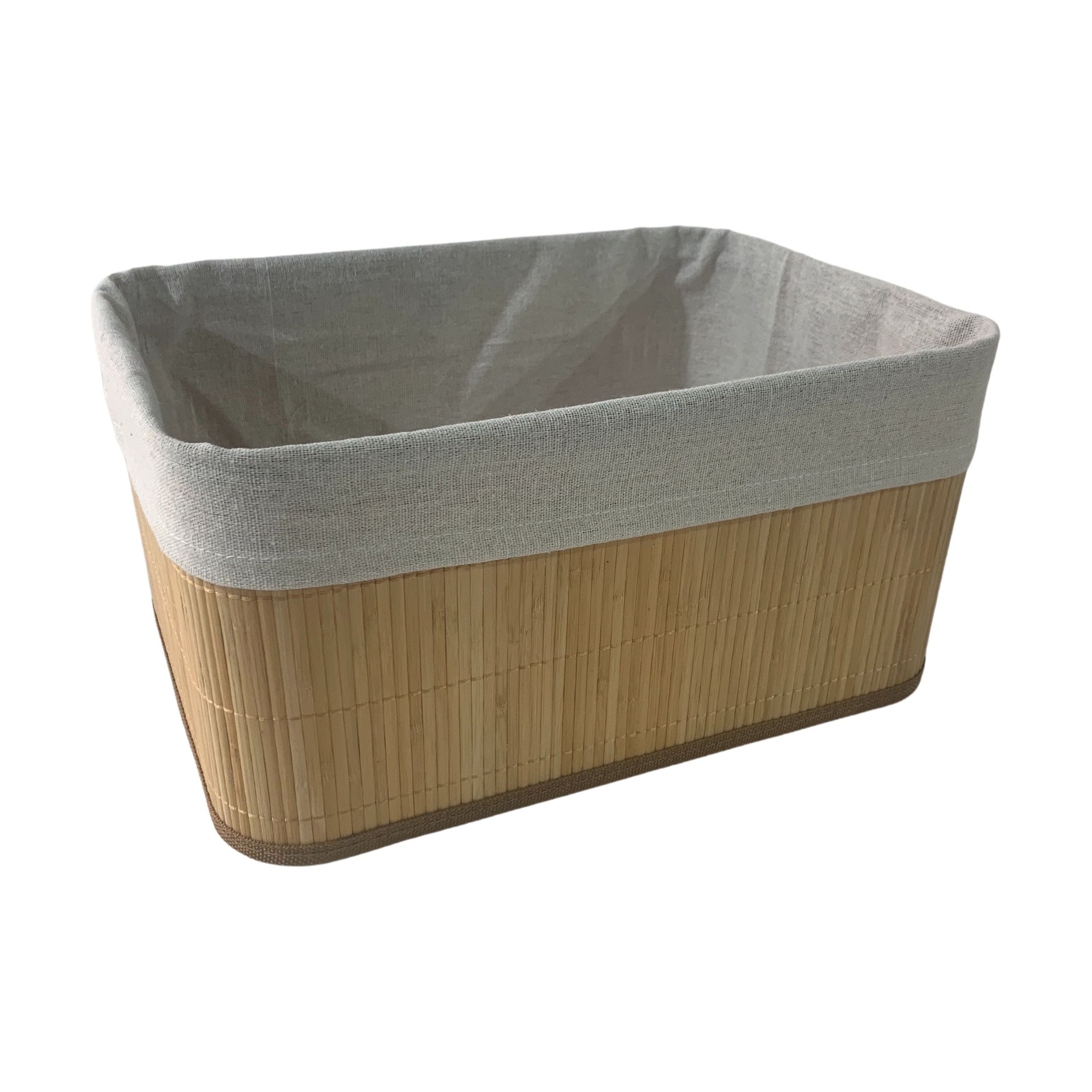 Bamboo Basket L Natural