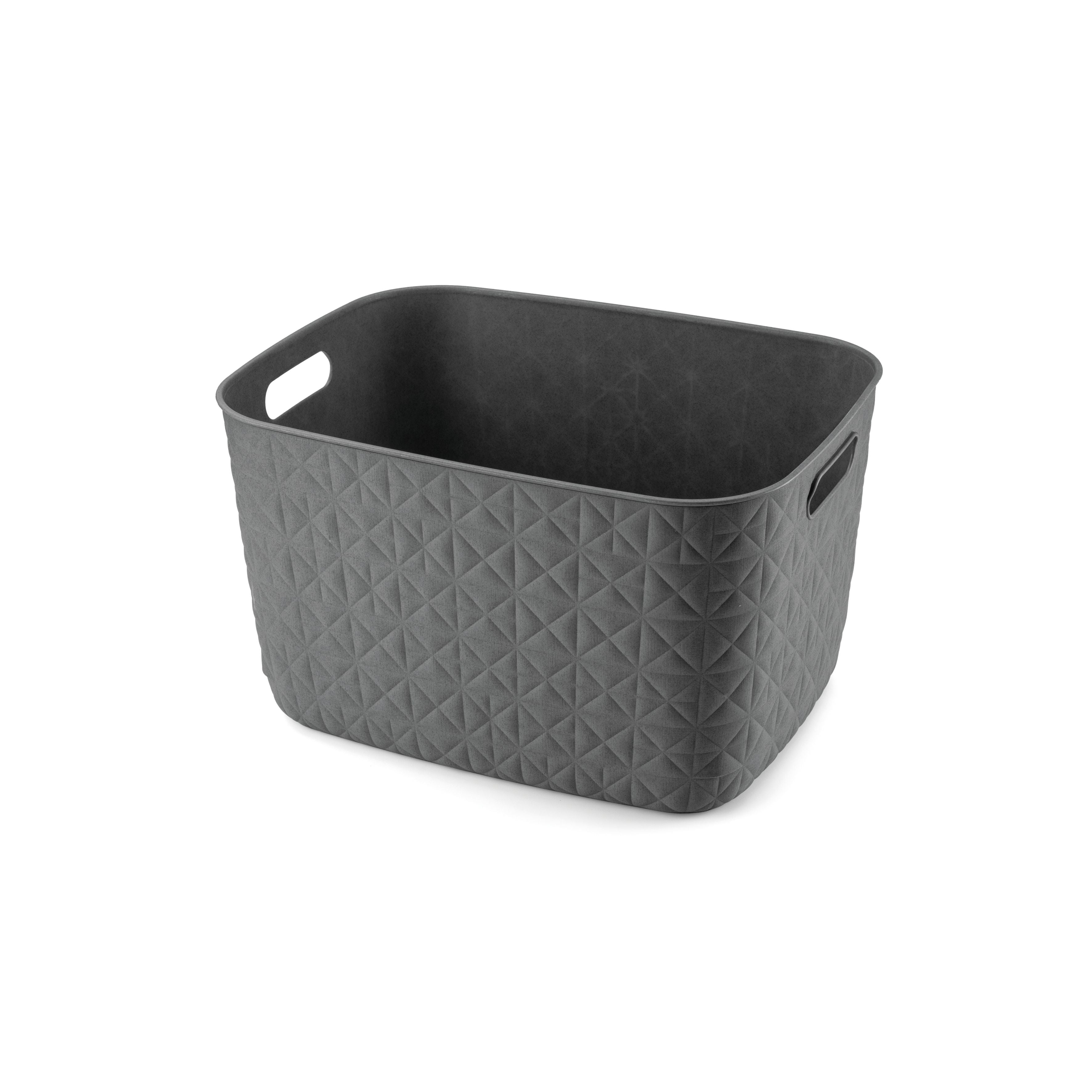 Grey Basket Softex 19L