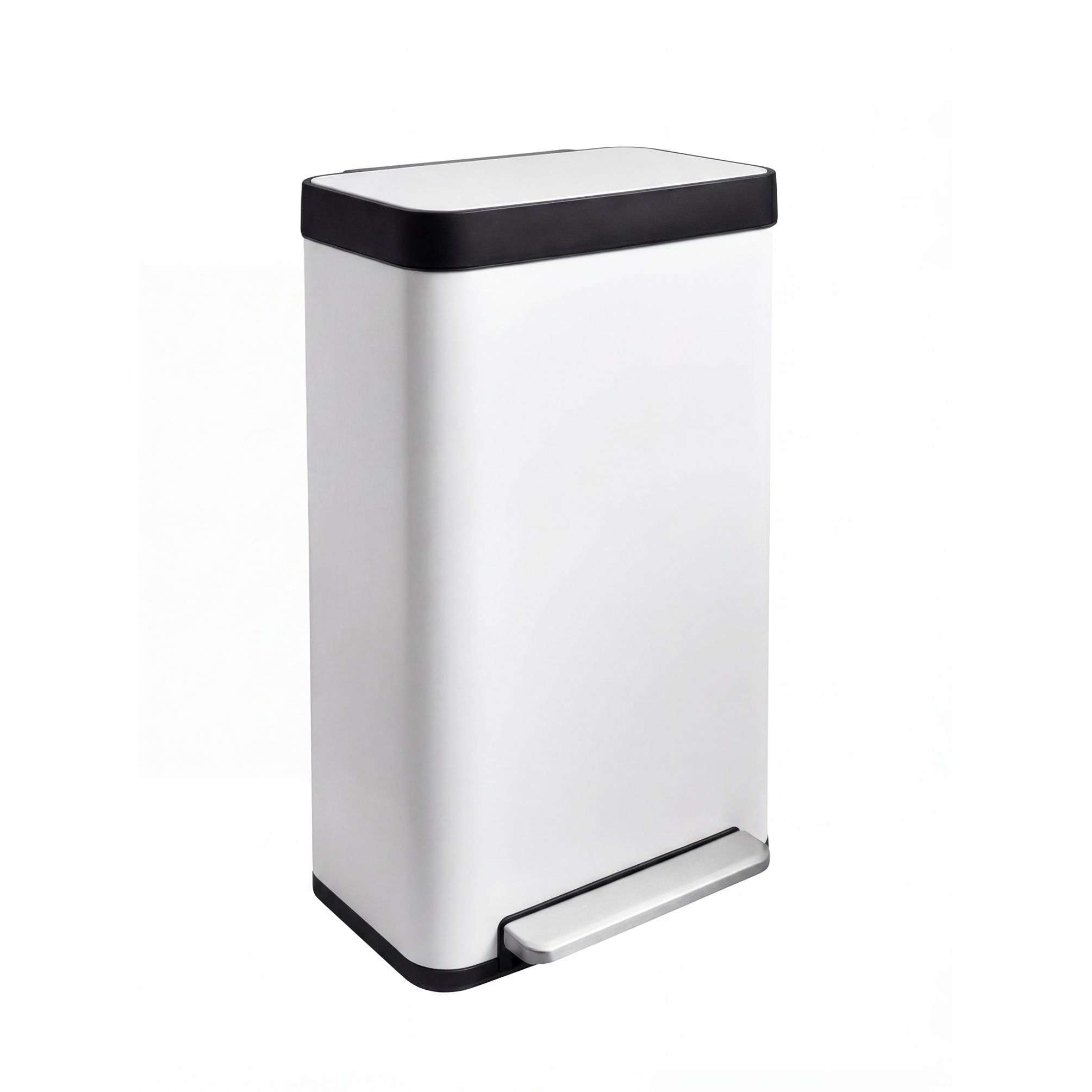 Pedal Kitchen Trash Bin 70L LIAM White