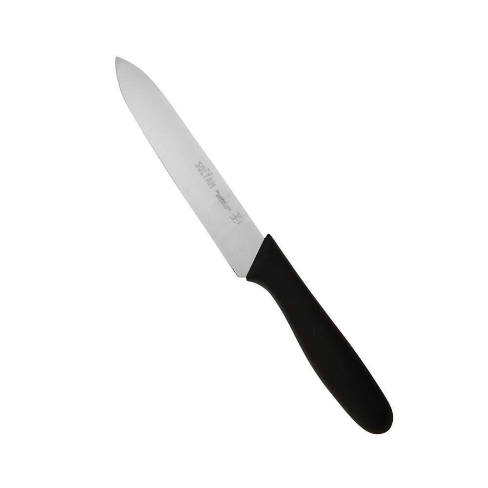 Knife Multi Utility 12.50cm Handle Black CASUAL