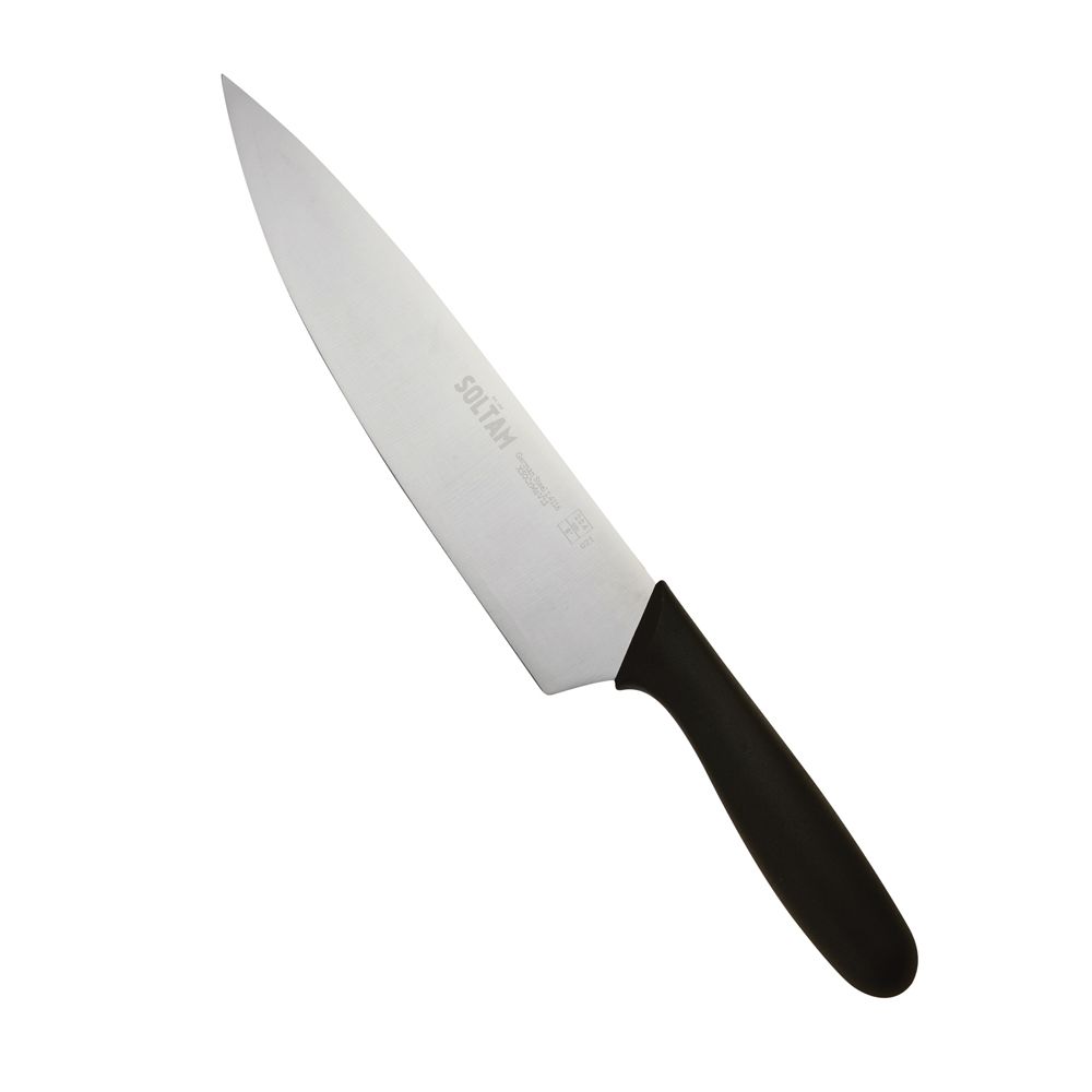 Black Chef's Knife 20cm Handle CASUAL