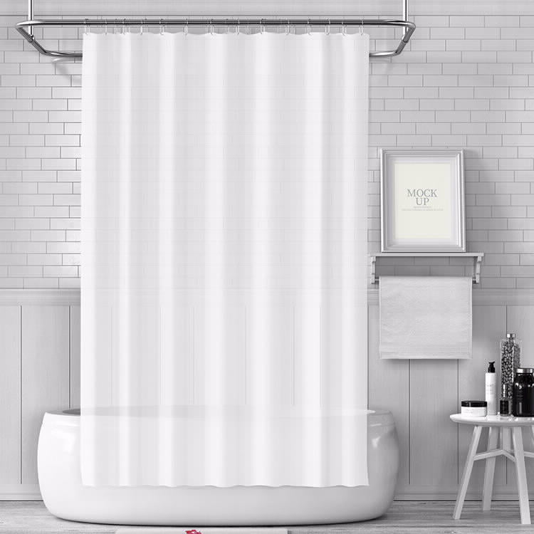 White Curtain Bath 180*240