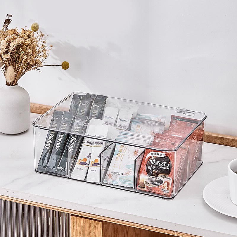 Organizer Divided Tea with Lid