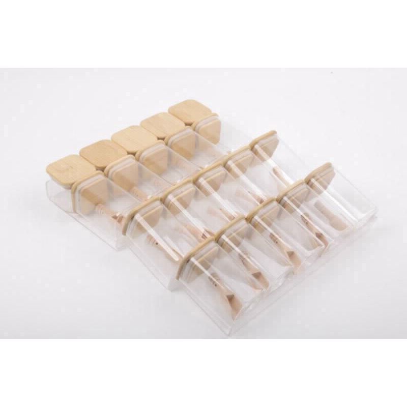 Acrylic Set 20 Jars Stand