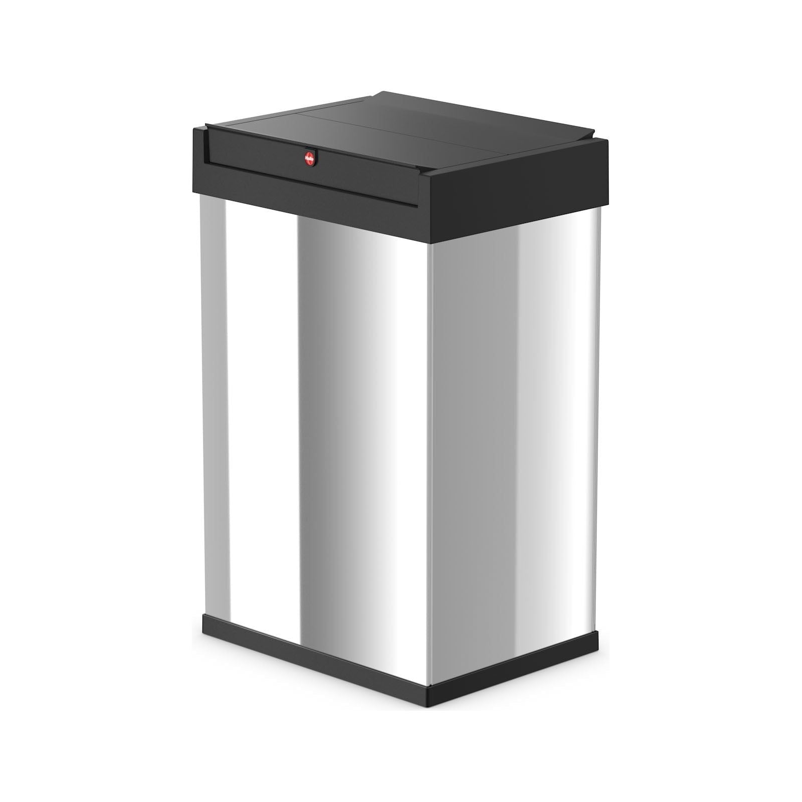 Kitchen Rectangular Trash Bin Stainless Steel Big-Box L