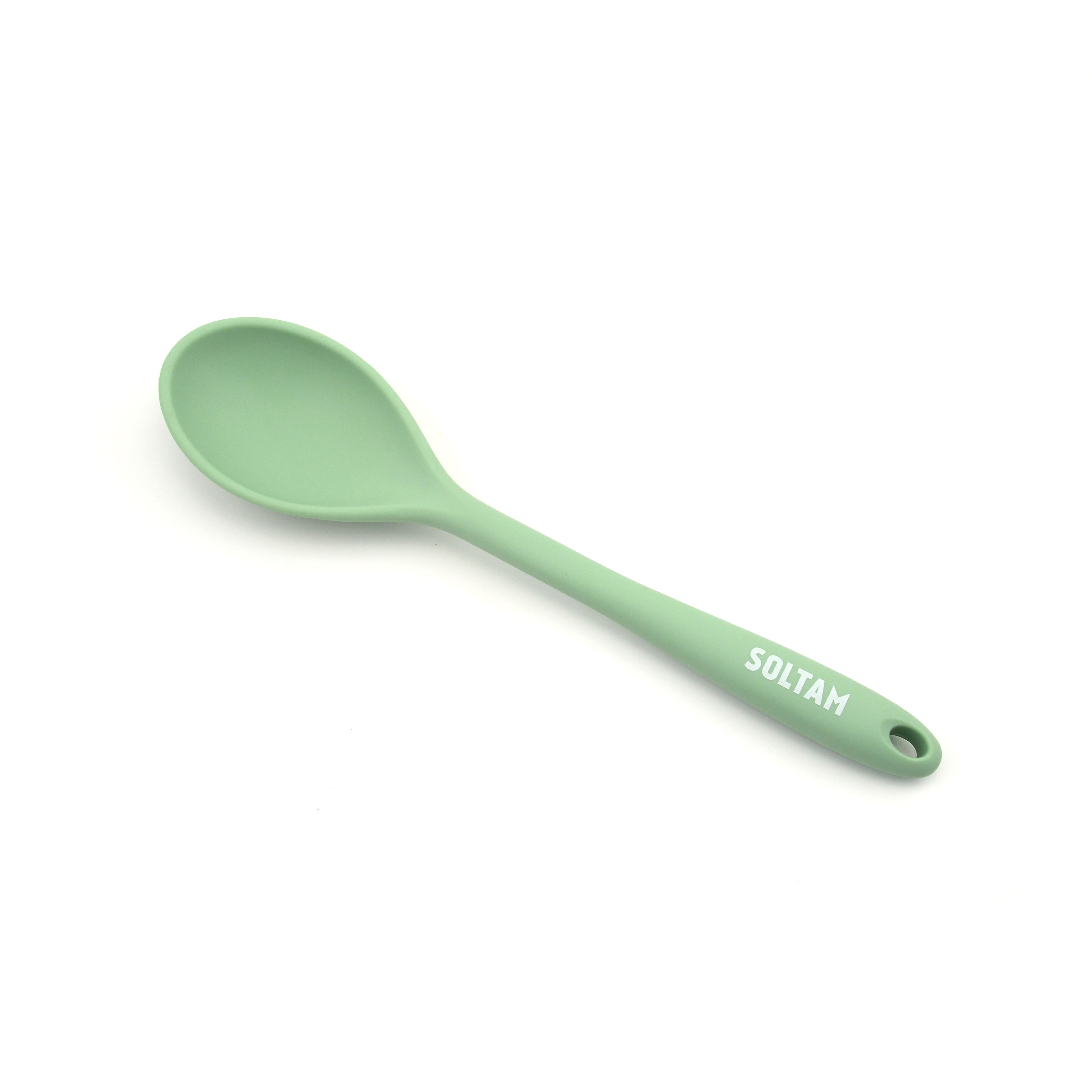 Silicone Green Spoon 27cm