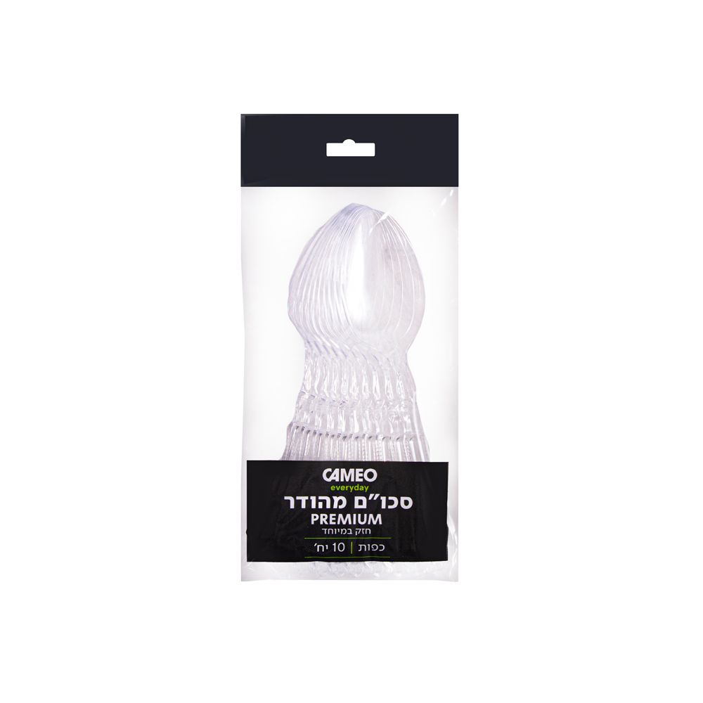 Clear Spoon 10 Unit PREMIUM
