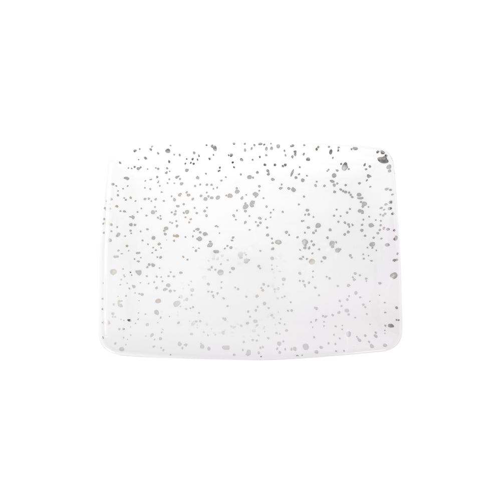 Rectangular Quality Small Tray WIN Silver