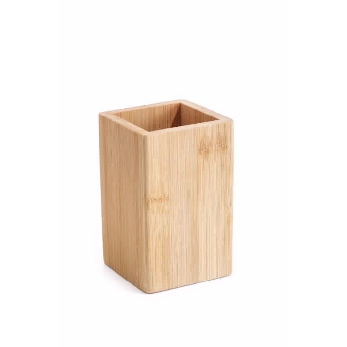 Bamboo Cup Brushes Teeth