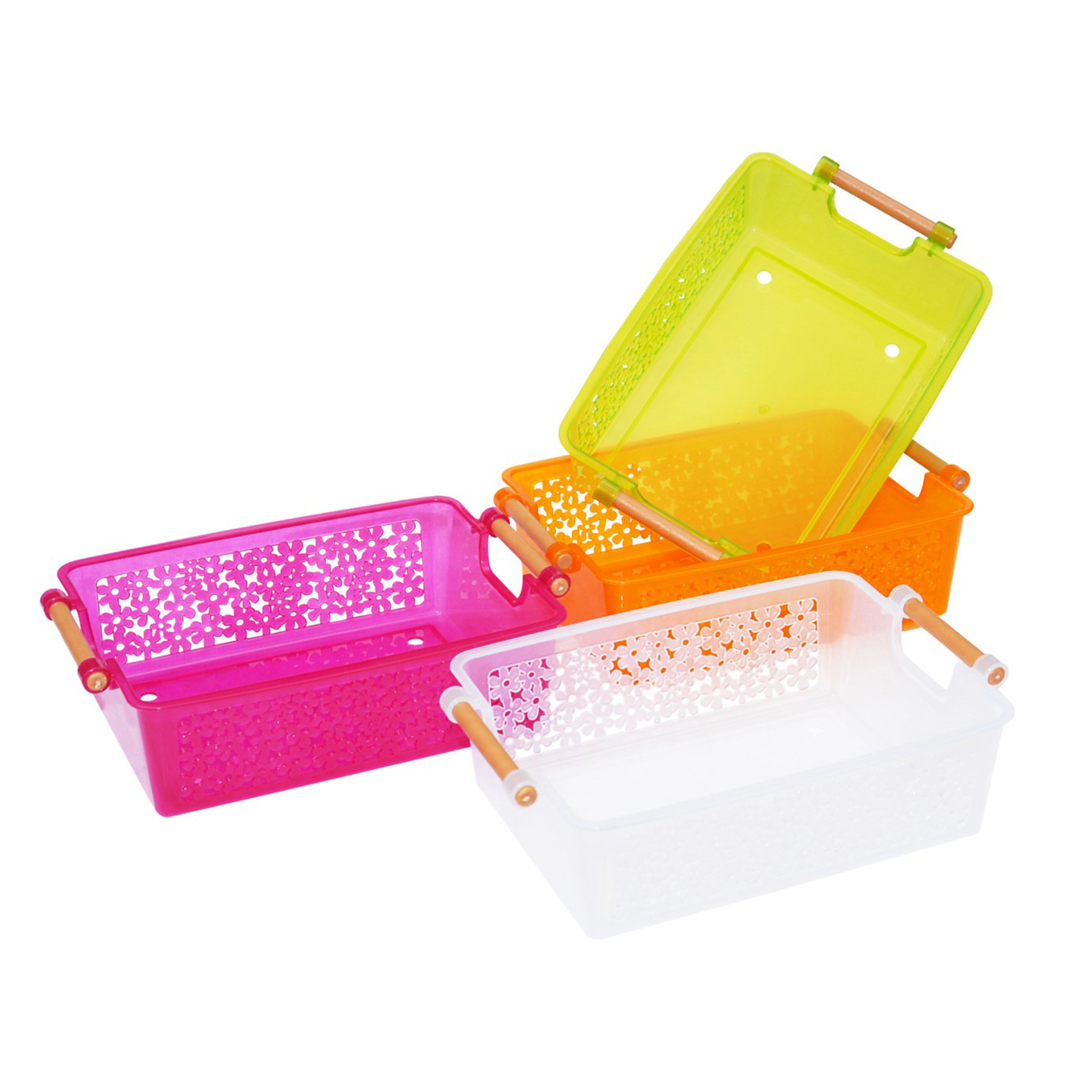 Colorful Basket P with Handles
