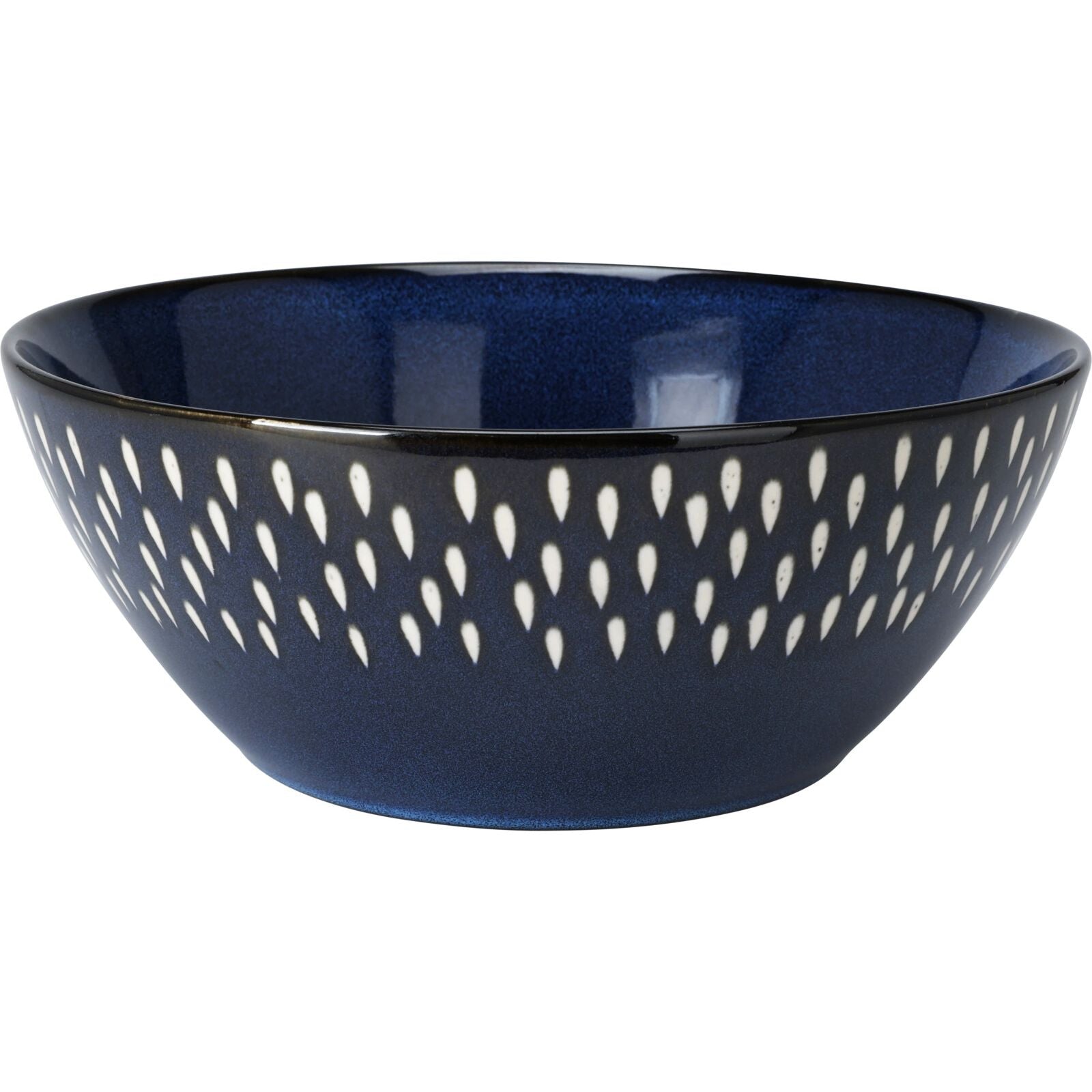 Ceramic Blue Soup Plate 22cm