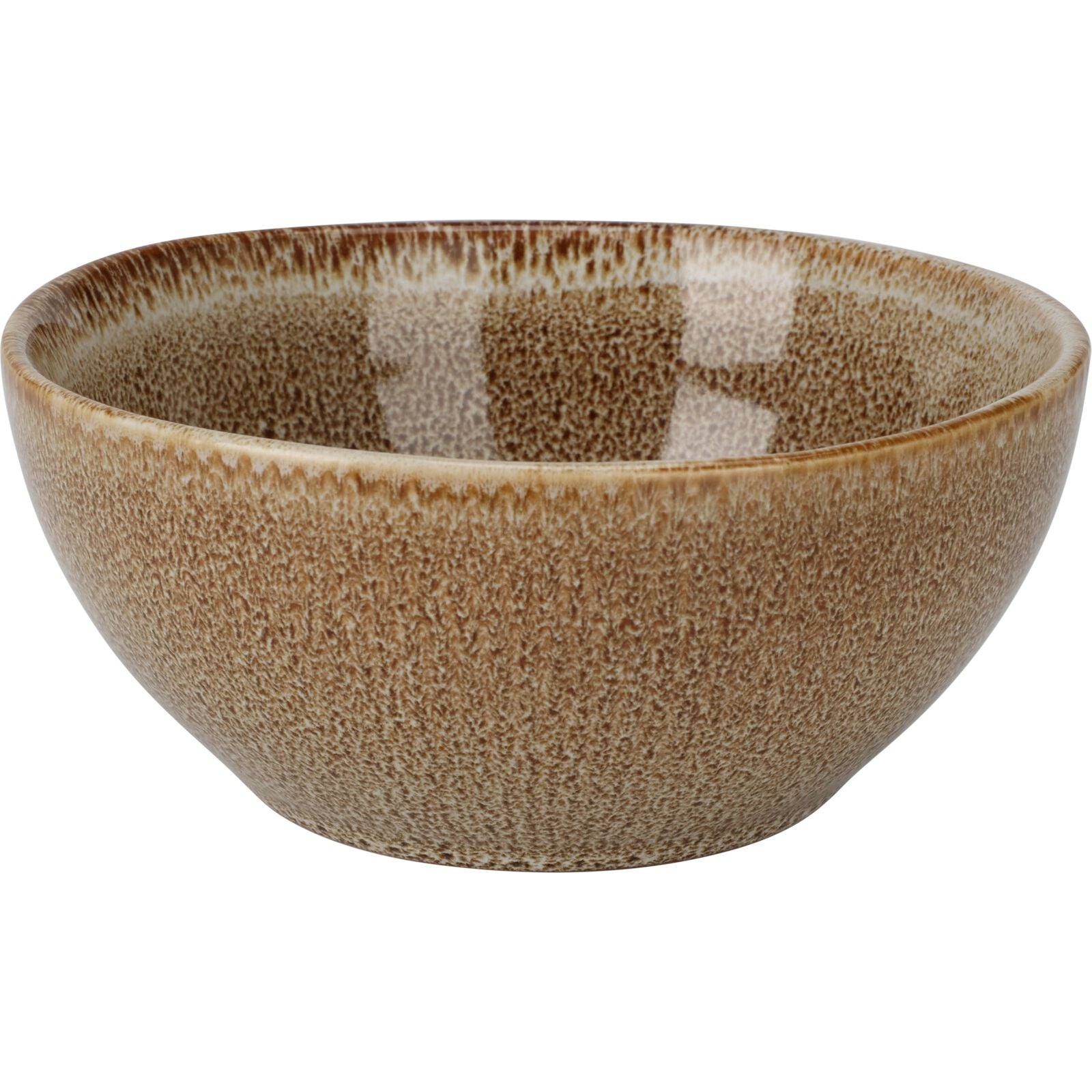 Ceramic Brown Soup Bowl 15.5cm