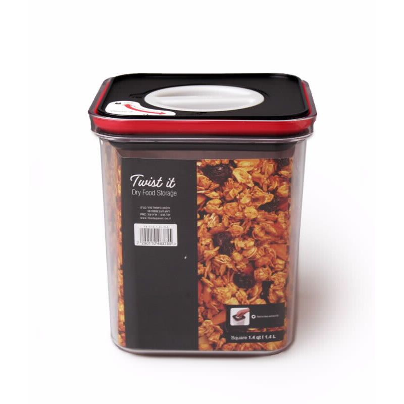 Storage Square Box 1.4L TWIST IT