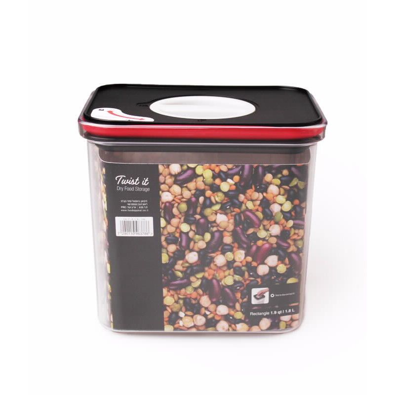Storage Rectangular Box 1.8L TWIST IT