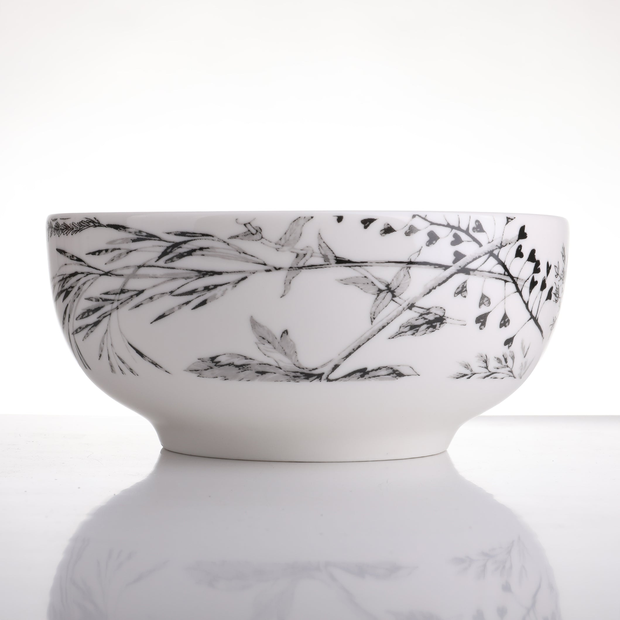 Bull 15cm Flowers Porcelain New Bon Casual