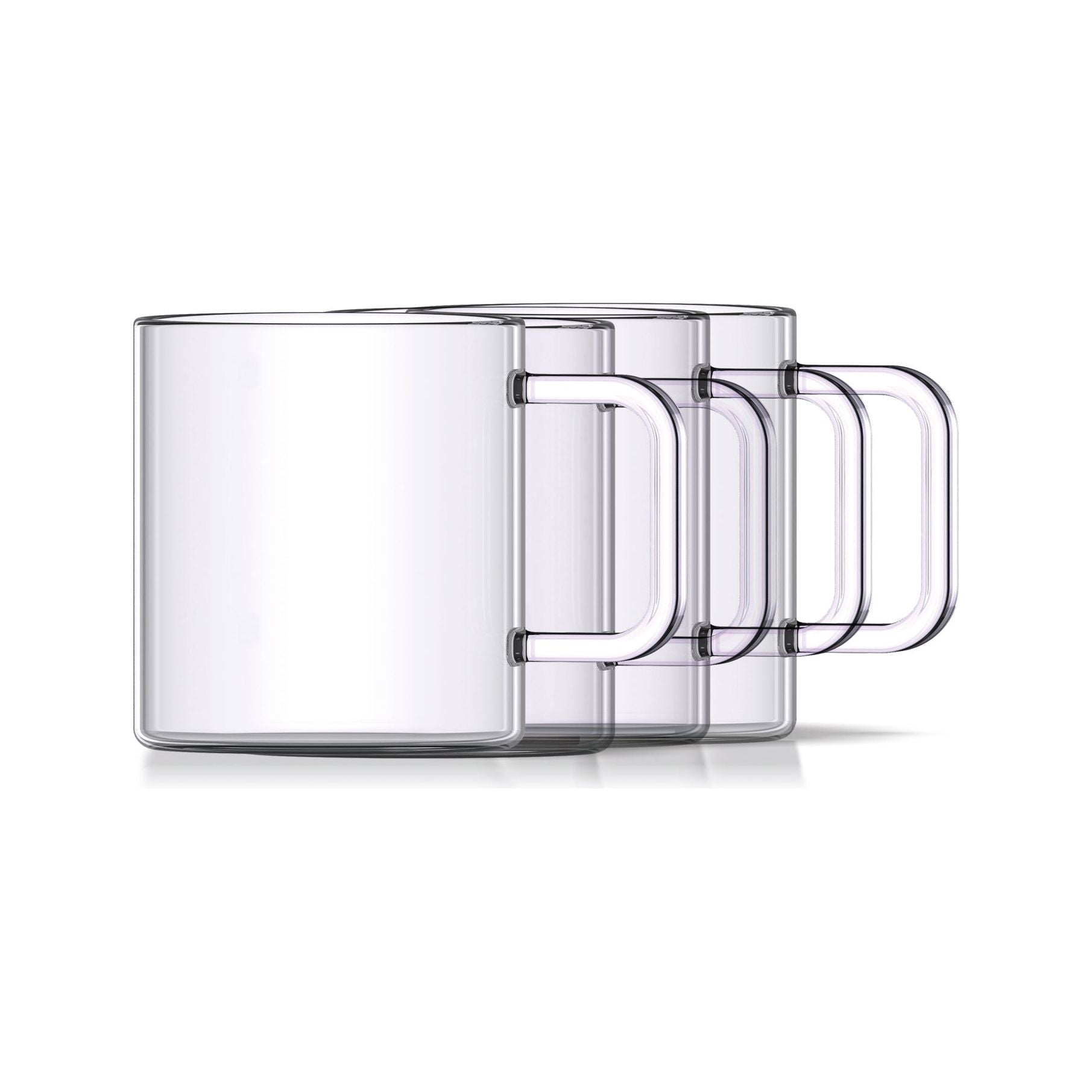 Set 4 Mugs 400ml CLINDRIC