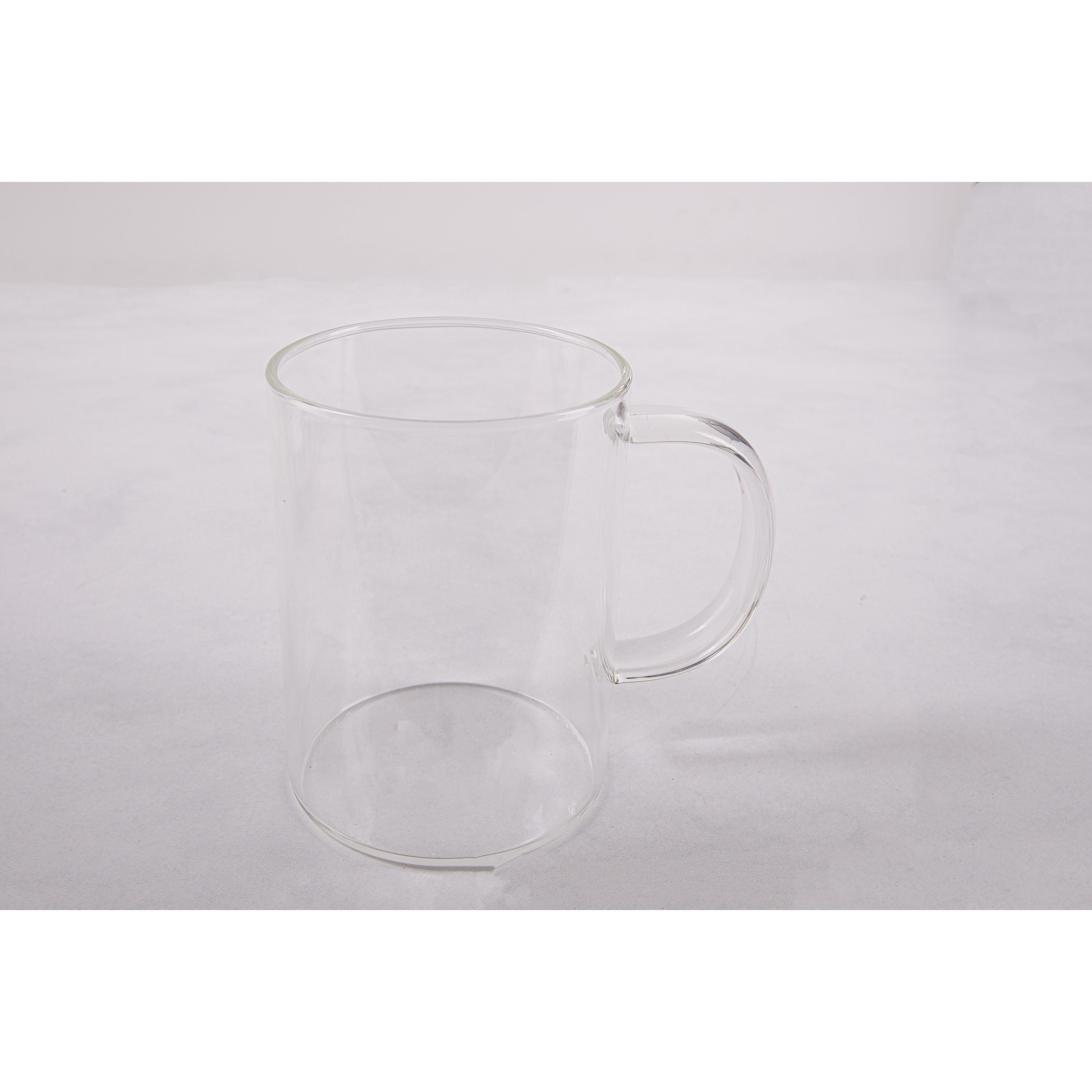 Glass Mug 430ml CLINDRIC