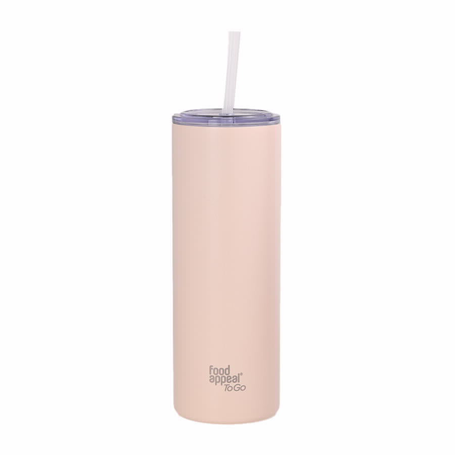 Thermal Mug with Straw 600ml TO GO Color Cream Home Food appeal