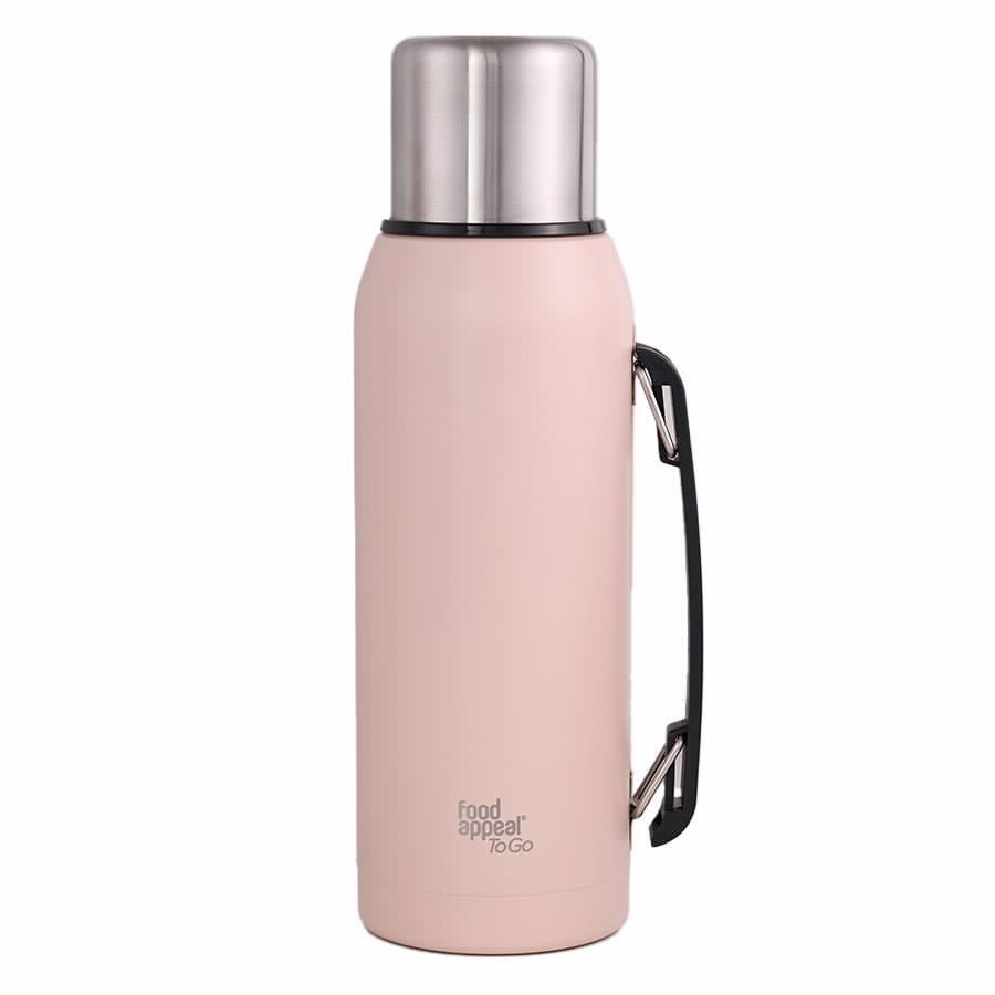 Thermos with Handle 1000ml TO GO Color Cream Home Food appeal