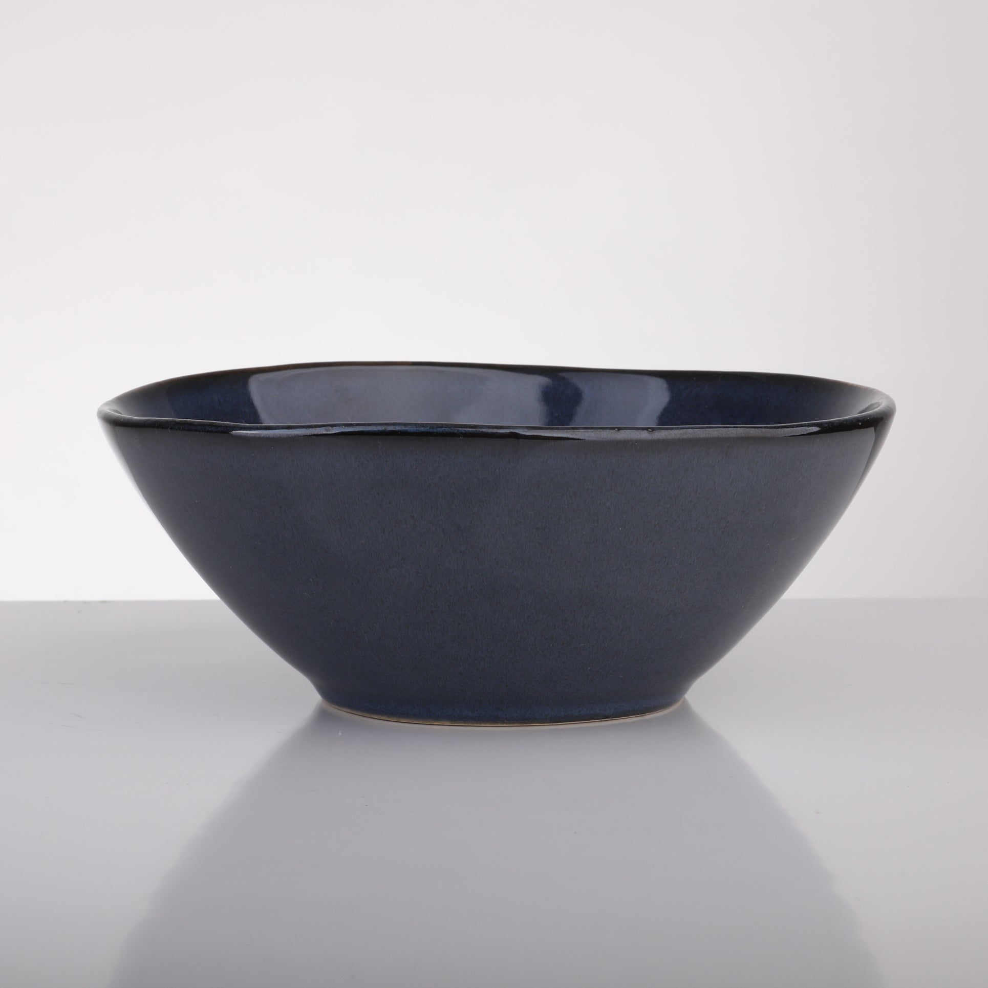 Bull 15.4cm Blue Stoneware